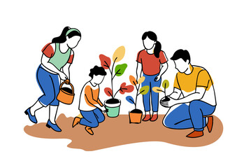 children playing in the park