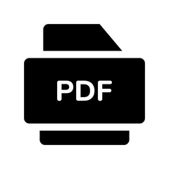 PDF document icon. Printer icon. Document icon