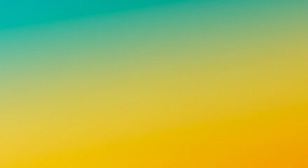 Fototapeta premium Abstract Teal and Gold Gradient Background Smooth Color Blend Modern Design Digital Art Summer Vibe
