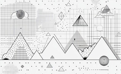 Pattern Hipster Abstract