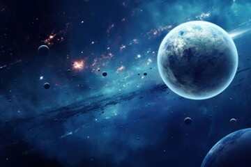 Fototapeta premium Planet astronomy universe outdoors