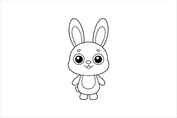 easter bunny with a background