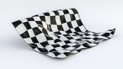 Victory through the checkered flag