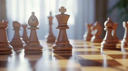 Chess board and strategy