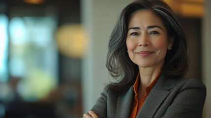 Professional Woman in Business Attire