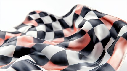 Victory through the checkered flag