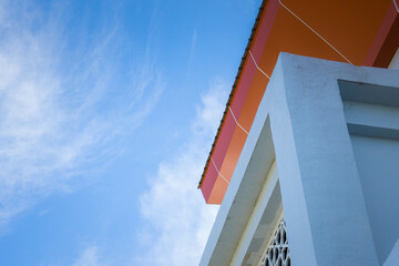 Exterior of the Pidie Regency Badminton Sports Building