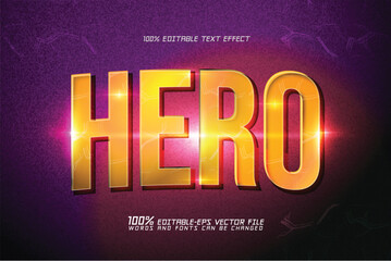 Hero Text Effect