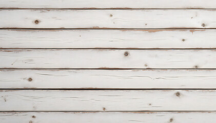 Naklejka premium a close-up shot of horizontal wood panels. The wood has a textured grain and a muted color palette
