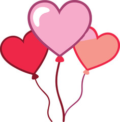 isolated  heart balloons valentine icon,  heart balloons valentine icon Vector ,  heart balloons valentine  Silhouette,color  heart balloons valentine symbol, heart balloons valentine icon set, black 