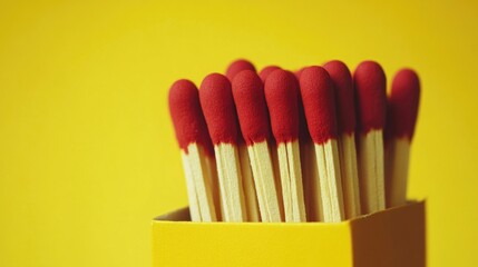 Naklejka premium Firecracker Matches Box