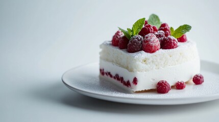 Delectable Raspberry Cake, A Sweet Treat
