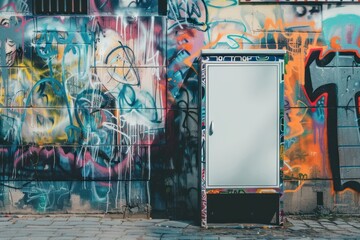 Paper mockup blackboard white board
