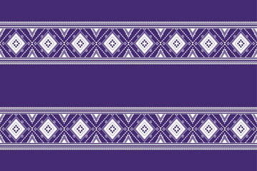 Elegant purple pattern with white geometric designs