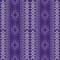 Intricate purple geometric pattern with white designs