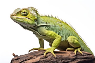 Obraz premium Basilisk chameleon reptile iguana animal