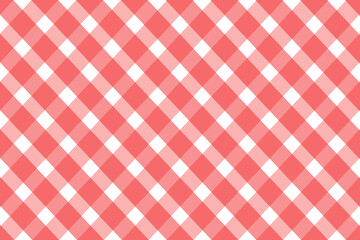red gingham background