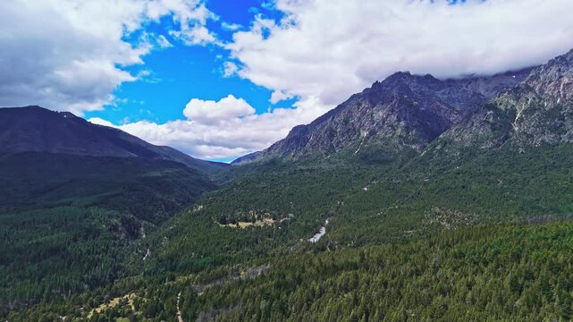 The mysterious forest of Fitzroy. This mesmerizing drone video takes you up close and personal with the iconic peaks of Mount Fitz Roy, while a sea of green untouched forest stretches below.