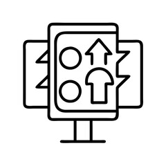 paid traffic icon, paid traffic line art - simple line art of paid traffic, perfect for paid traffic logos and icons