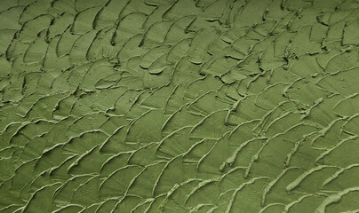 Green seamless abstract wall. Art of cement or texture of grunge background.