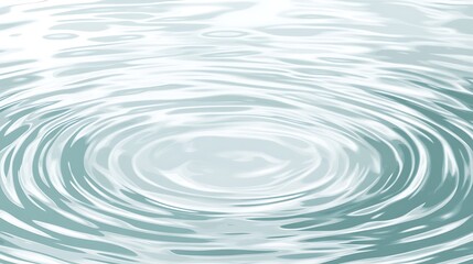 Abstract concentric circles of swirling water texture