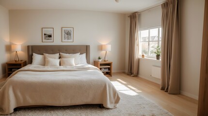 Cozy Bedroom Interior

