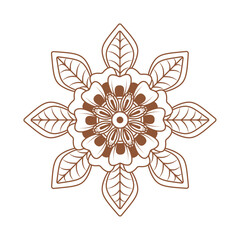india henna tattoo floral