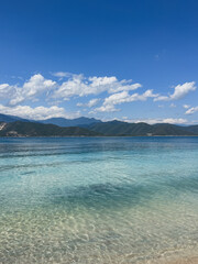 beach and mountains - Beautiful view of Isla Larga beach – Venezuela