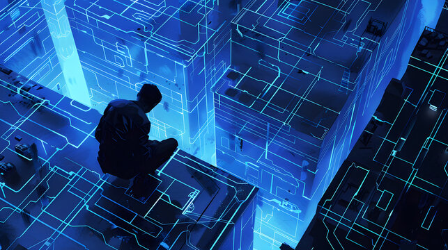 Interpreting the Enigma: A Visual Deep-dive into MR. Robot Theories