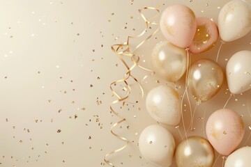 Balloons and ribbon accessories accessory