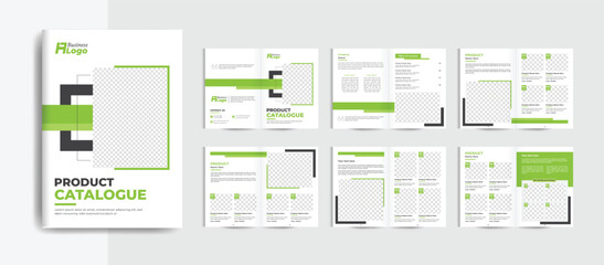 Company product catalogue design template