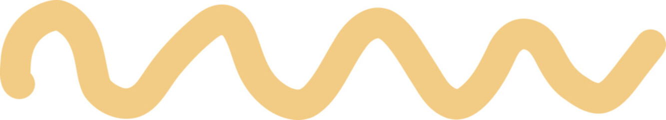 Abstract Organic zigzag Blob Shape: A Modern Minimalist Design Element