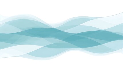 Fototapeta premium Abstract Blue Wave Design Background Image