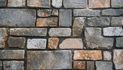 Obraz premium Antique stone pavement background for text display