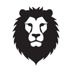 lion head vector