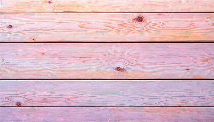 Obraz premium a close-up shot of light pink wooden planks, the details of the wood grain are clearly visible