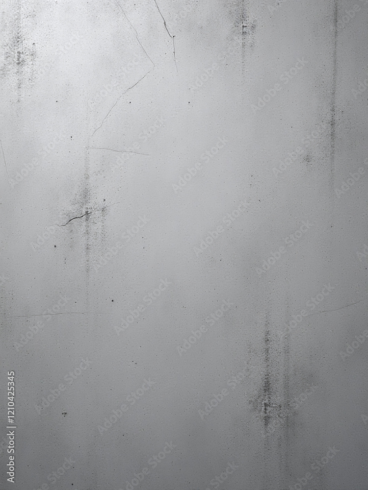 Poster Grey Concrete Wall Texture Features High Resolution Scratches And Cracks For A Realistic Background Image Effect. 00003
