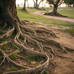 tree roots