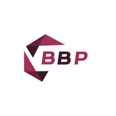 BBP creative minimalist letter logo. BBP unique vector initials alphabet letter logo design