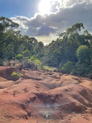 red dirt falls dessert