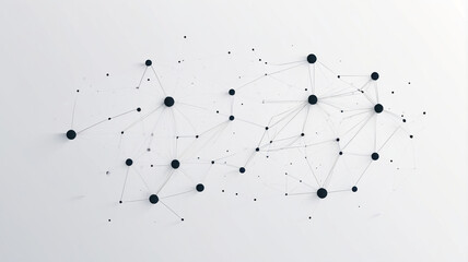 Digital Information Technology Network Background, Abstract dot point connect with gradient line Digital Networking conceptual network networking concept internet business technology communication