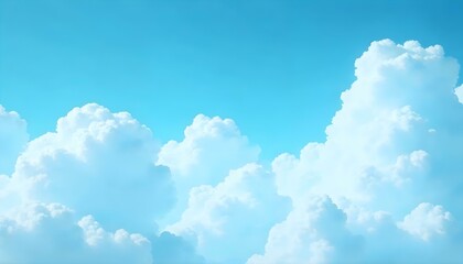 blue sky with clouds