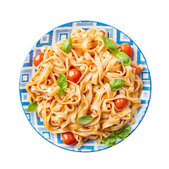 Pasta Fettuccine with tomato sauce