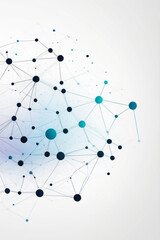 Digital Information Technology Network Background, Abstract dot point connect with gradient line Digital Networking conceptual network networking concept internet business technology communication