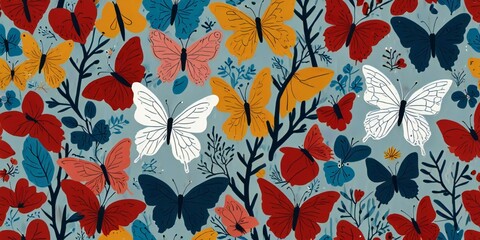 pattern with flowers