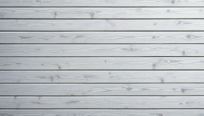 Obraz premium a close-up of a white wooden planks texture, perfect for backgrounds or design elements. The planks are arranged horizontally and exude a clean, modern aesthetic