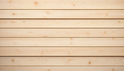Obraz premium Close-up of horizontal wooden planks, displaying natural wood grain and texture, perfect for backgrounds or textures