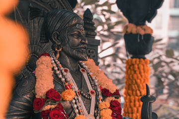Naklejka premium Chhatrapati Shivaji Maharaj