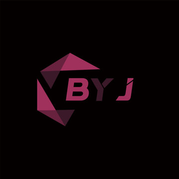 BYJ creative minimalist letter logo. BYJ unique vector initials alphabet letter logo design