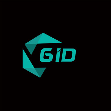 GID creative minimalist letter logo. GID unique vector initials alphabet letter logo design